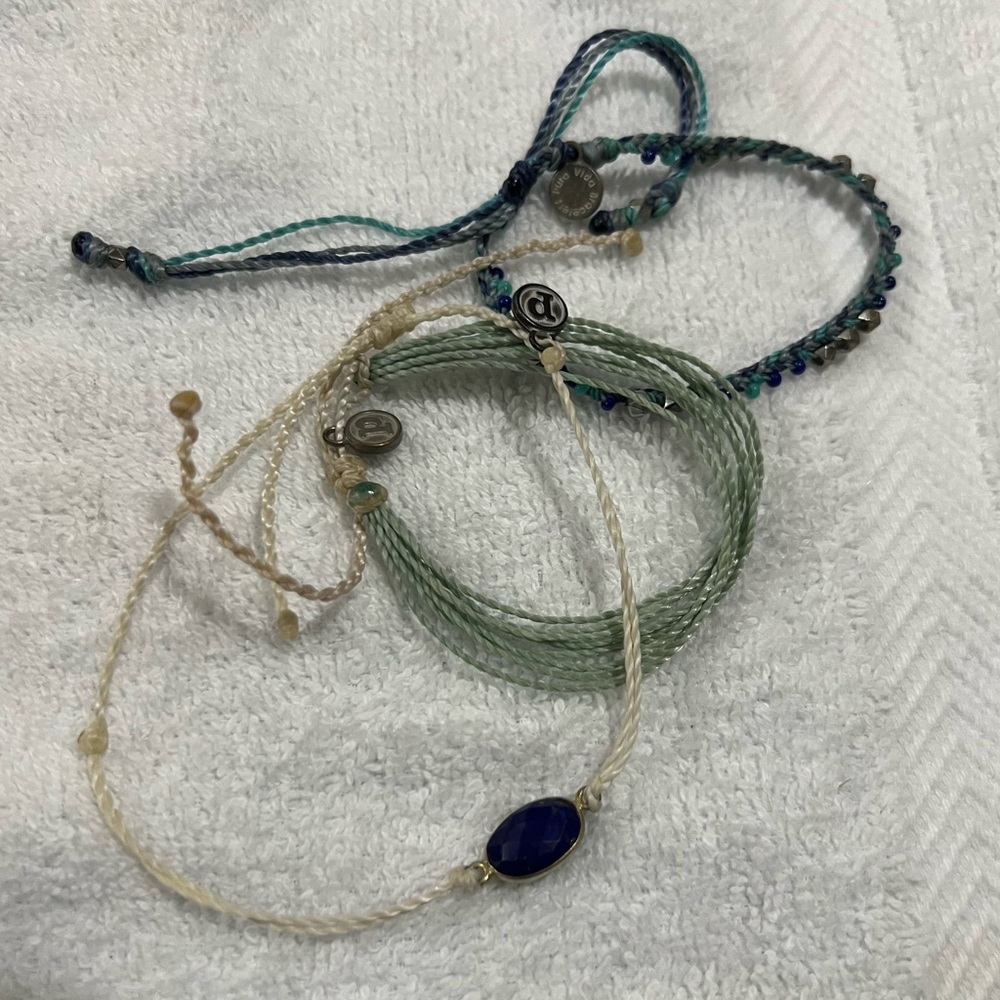 Pura vida bracelet pack from monthly club not new but great condition